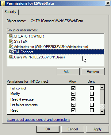Windows 2008 Permissions