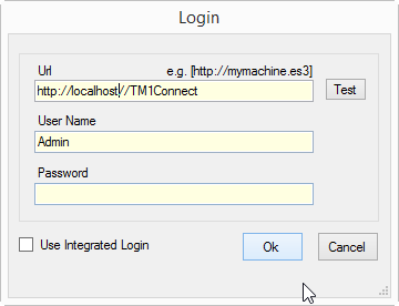 TM1Connect - OnDemand - Connect to TM1Connect