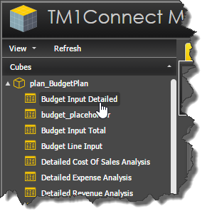 TM1Connect - Select View 2